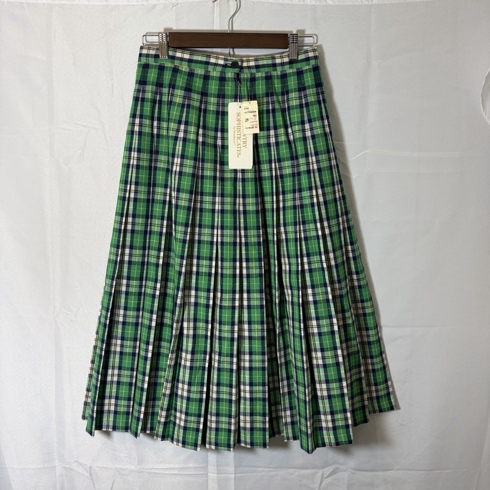 VTG Pendleton Portland Oregon Plaid Skirt Women's Size 8 Country Sophisticates